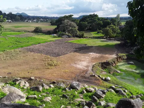 Kerang Volcanic Mountain viewed from Kerang Ntulu