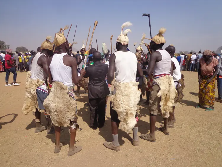 Mwaghavul Men Dancers 